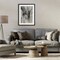Stupell Industries Monochrome Watery Drips Framed Print Under Glass, design by Kippi Leonard
